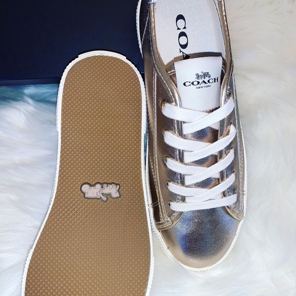 Coach Metallic Sneaker - Picture 2 of 3